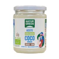 Aceite de Coco Virgen Ecológico, Prensado en Frío y Multifuncional 400g - NaturGreen - details 0
