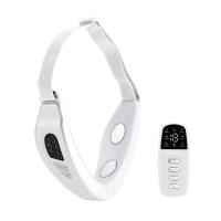 Nuevo producto, modelo privado, instrumento de adelgazamiento facial con control remoto, artefacto de adelgazamiento facial, masajeador de microcorriente EMS, instrumento de belleza facial en V - details 15