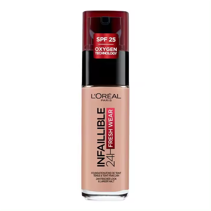 INFAILLIBLE FRESH WEAR 32H SPF25 vitamina c, Base de maquillaje 160 Lin Rose - 1