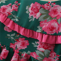 Vestido De Princesa Para Niñas Estilo Coreano Verano Vestido De Tule Fresco Con Estampado Largo Hasta La Rodilla Para Bebés De 0 a 1 Año - details 6