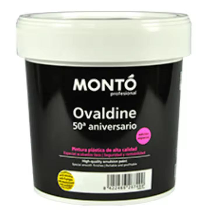 Montó (Valencia) Pintura Plástica Mate Ovaldine 50 - Edición Especial Conmemorativa - 1