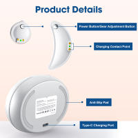 Masajeador De Ojos Con Corriente Micro-EMS Y Luz Roja LED Pulso 2 En 1 Belleza Facial Y Ocular Reducción De Ojeras Y Bolsas De Ojos Rejuvenecimiento Y Afirmación Del Piel - details 9