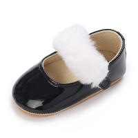 Zapatos De Princesa Para Bebé Niña En Lace Blanca Mocasines Con Lazo Y Borde Antideslizante De Goma Primera Calzado Para Caminar - details 182