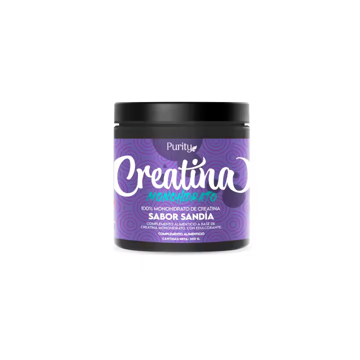 CREATINA MONOHIDRATO PURITY - SABOR SANDÍA - 300g - 1