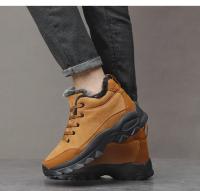 Botas De Nieve Para Hombre Invierno Con Pelo De Zorro Zapatos Deportivos Al Aire Libre 2023 Nuevo Calzado Cálido Para Hombre Botines Botas Hombre - details 10