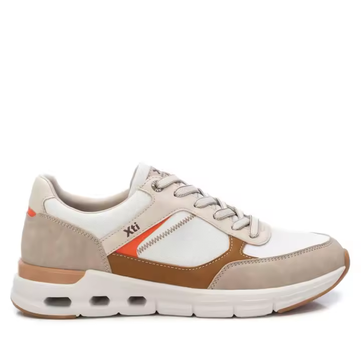 Deportivos 143583 beige de Xti - 1