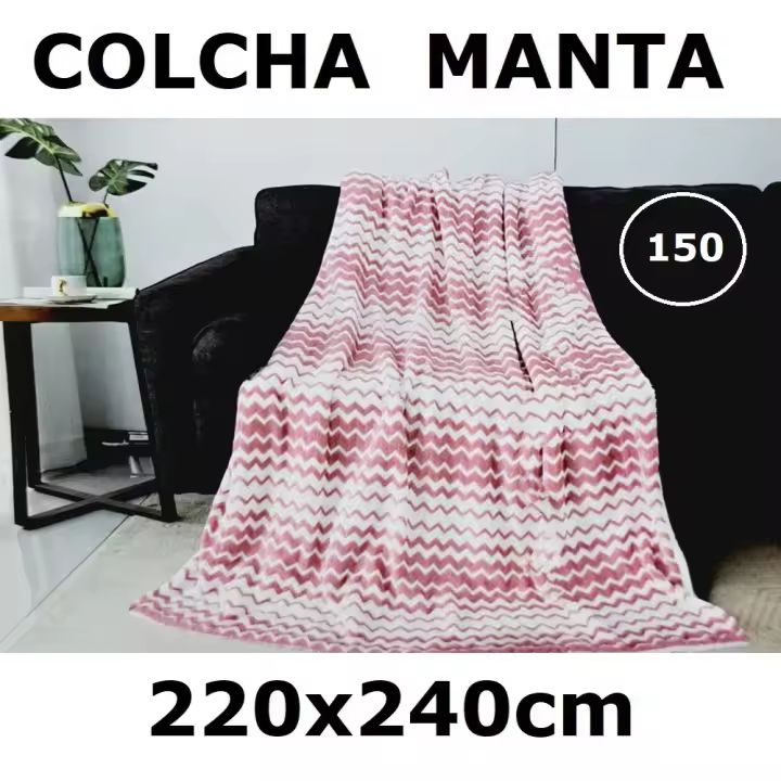 COLCHA MANTA SHERPALINA COFLOR 220X240CM,cm,fespu - 1