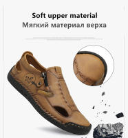 Sandalias De Verano Para Hombre Cómodas Y Transpirables Zapatillas De Playa Clásicas De Alta Calidad Con Suela De Goma - details 3