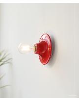 Lámpara De Pared Creativa Vintage Retro Para Pasillo Balconón Luz De Techo Dorada Naranja Roja Blanca Decorativa Soporte De Cobre Amarillo Para Dormitorio Sala De Estar Cocina Baño - details 22