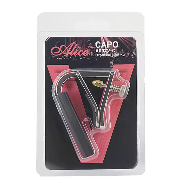 Alice A007V Abrazadera De Guitarra De Aleación De Zinc Para Guitarra Acústica Eléctrica Clásica Tipo CAPO Material Aleación De Zinc - 1