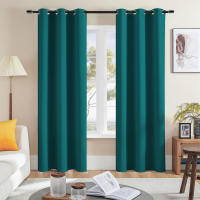 2PCS Cortinas De Isolación Térmica Con Ojales Para Decoración De Hogar Oficina Y Dormitorio Alta Ocultación (70-90%) Material 100% Poliéster - details 11