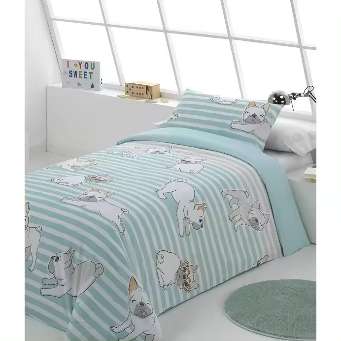 Dhestia Home Funda Nórdica Perritos Agua Favourite de Sibiles - 1