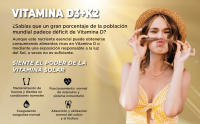 FOODELIS Vitamina d3 y k2  Contribuye a la Salud Ósea  Fortalece el Sistema Inmune  Apoya al sistema cardiovascular y arterial  2 en 1  60UD - details 0
