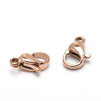 30-50Pcs Abrazaderas De Langosta De Acero Inoxidable 304 Para Pulseras Collares Cadenas Joyería DIY Tamaños 9-15mm Herramientas De Fabricación De Joyas - details 14