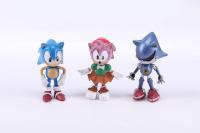Set De 6 Figuras Miniatura Sonic Personajes De Peluche Shadow Y Cola Modelo De Juguetes Para Niños 5-7cm Regalo De Cumpleaños - details 6