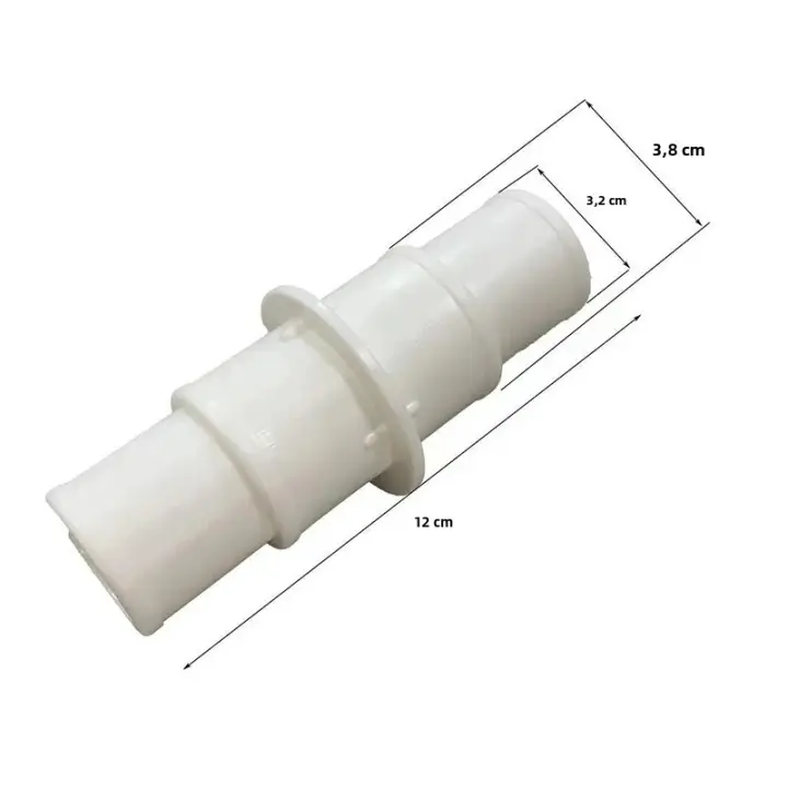 Adaptador De Conexión De Tubo Para Piscinas 1-1/4" O 1-1/2" Coupling Para Vacuums Filtro Y Bomba Accesorio De Piscina - 1