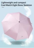 Paraguas Automático Plegable De 5 Mini Tamaños Anti UV Resistente Al Viento Para Hombres Mujeres Niños Paraguas De Moda Portátil Para Lluvia Y Sol - details 6