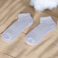 Geshop 6/12 Pares de Calcetines Tobilleros de Algodón Transpirables para Mujer  Calcetines para Deporte  Tobillero Día Día  Color Blanco. - details 3