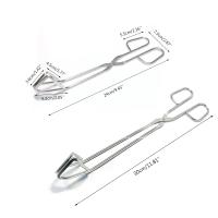 Pinzas De Barbacoa Resistente Al Calor Con Agujeros, Accesorios De BBQ En Acero Inoxidable Para Cocina Y Preparación De Alimentos - details 5