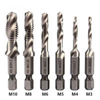 Nueva Herramienta De Tornillería De Titanio Pintado Hexagonal HSS Taps Métricos M3 M4 M5 M6 M8 M10 Para Trabajos Manuales Y Carpintería - details 0