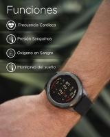 KSIX Smartwatch Multideporte Medidor de Pulsaciones, Sumergible 1 m, Pantalla 1.28 Pulgadas Full Touch IP67 Impermeable ,Compatibilidad: Android 5.1 / iOS 9.0 ,App: DA FIT , Negro - details 1