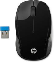 HP 200 - Ratón Inalámbrico Wireless Mouse 1000 dpi, Puerto USB, 2 Botones y Rueda de Desplazamiento, Conexión inalámbrica de 2,4 GHz, 12 Meses Duración Batería, Windows 7 y Superiores, Mac OS 10.x y Superiores, Chrome OS), Color Negro - details 0