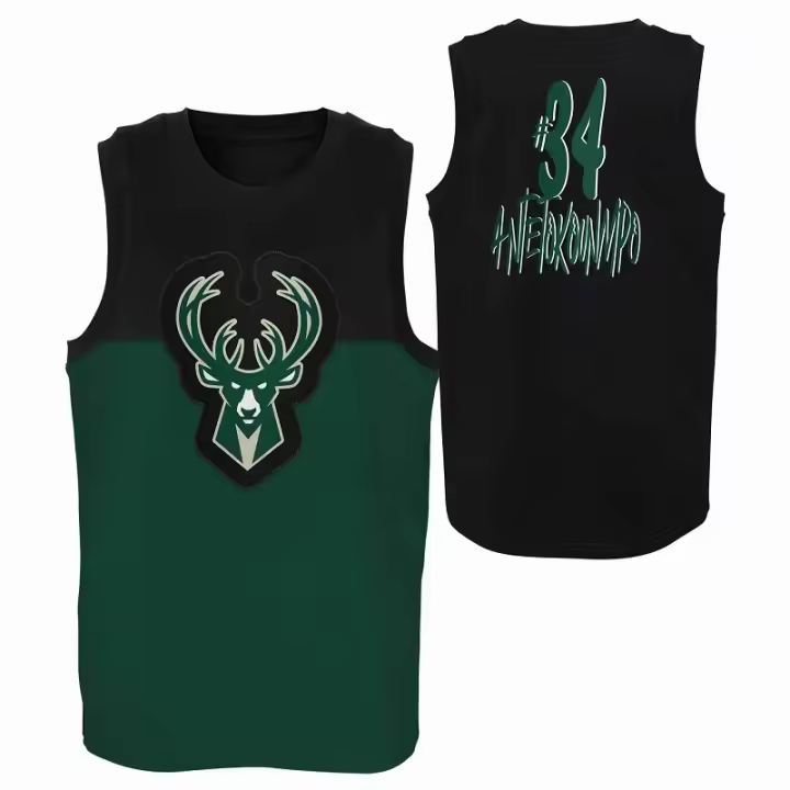 Camiseta Giannis Antetokounmpo Milwaukee Bucks - Revitalize 2 Tank Top Outerstuff - 1