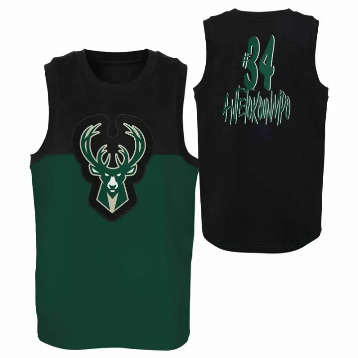 Camiseta Giannis Antetokounmpo Milwaukee Bucks - Revitalize 2 Tank Top Outerstuff - 1