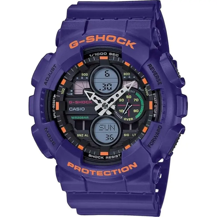 CASIO - Reloj analógico de Cuarzo Digital para Hombre con Correa de Resina - 1