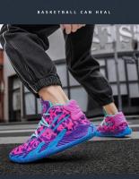 Zapatos De Baloncesto Para Hombre De Alta Calidad Antideslizantes Transpirables Con Suela De Goma Comodidad Y Estilo Deportivo - details 29