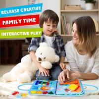 Libro De Actividades Montessori Para Bebés Juguetes Educativos Portátiles Fomentan Los Habilidades De Mano-Eje Para Niños De 3-6 Años - details 8