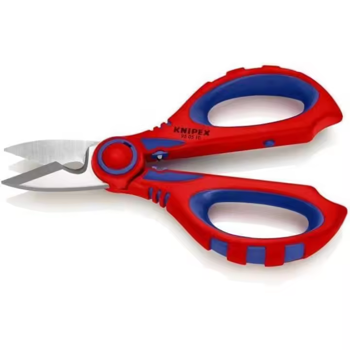 Knipex tijera electricista corte microdentado 160 mm 950510 sb - 1