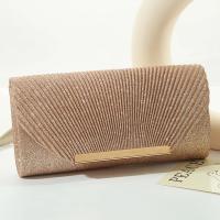 Bolso De Noche Elegante Y Moderno 2023 Para Novia Y Damas De Honor Cierre De Cadena Bolso De Mano Para Mujer Material Principal Poliéster Estilo Inglés - details 11