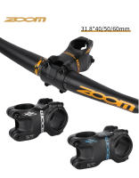 ZOOM XOX Tímbrido De Bicicleta -3 Grados 3D Forjado Integrado 40/50/60mm Adecuado Para Tubo De Cabeza Del Frente De 28.6mm - details 0