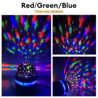 Proyector De Estrellas USB Lámpara LED Rotativa RGB Para Decoración De Habitaciones Y Regalo De Navidad Para Niños Luz Nocturna Mágica De Bola - details 2