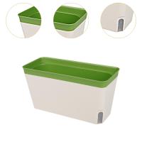 Maceta Autoidal Para Jardín Patio Balcón Interior Exterior Plástico Moderno Para Plantas De Cocina Violeta Africana Y Railing - details 4