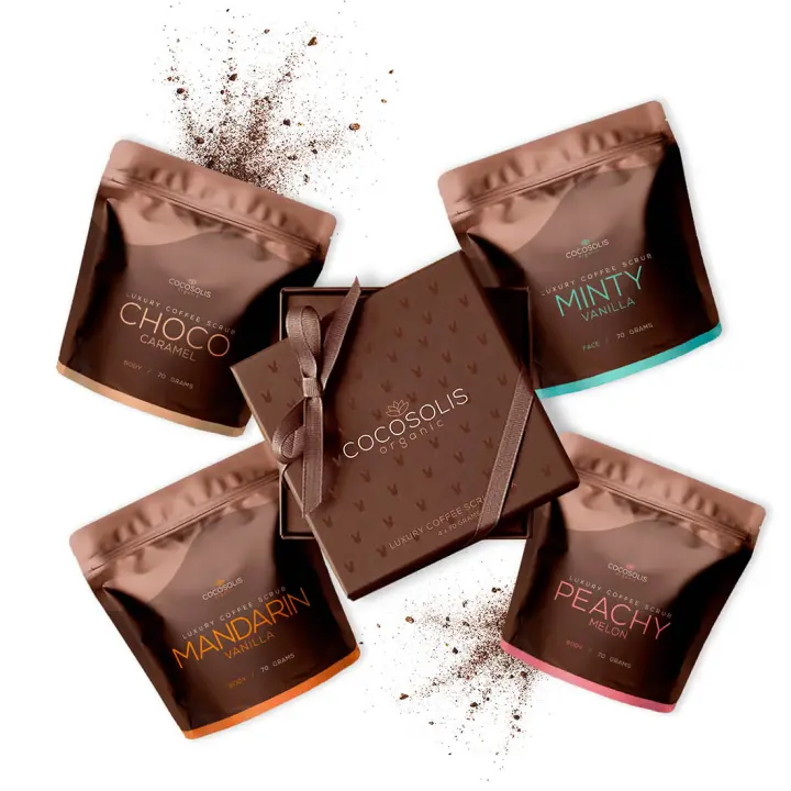 COCOSOLIS Luxury Coffee Scrub BOX - 1