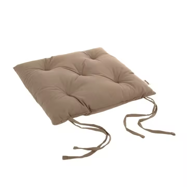 COJIN SILLA DAILY 40X40CM，Efecto Tridimensional, Relleno de 100% Poliéster, Ideal para la Decoración de Cocina, Terraza y Sala, Diseño a Rayas，Cojines de Silla Asiento Tumbonas Patio Terraza Exterior Acolchado Almohadilla - 1