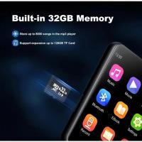 Reproductor MP3 Portátil Con Pantalla Táctil Y Altavoz 32GB BT 5.0 Fidelidad Alta Calidad Sin Perdida Soporte Hasta 128GB TF - details 11