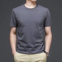 Camisa Polo De Algodón Puro Para Hombres Verano Estilo Casual Color Sólido Talla Grande Cuello En V Manga Corta Versátil - details 14