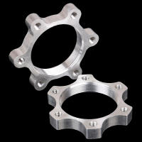 2PCS Adaptador De Disco De Freno De Bicicleta Hub Threaded Flange Rotor De Disco 44/48mm Herramienta De Reparación De Bicicleta - details 4