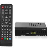 Nueva Version 2024 Español TDT GRABADOR Decodificador con  TV DVB-T T2 H265 HEVC FTA Full HD PVR, USB, HDMI, SCART, Sintonizador de TV Digital Terrestre, Receptor Digital de Alta definición Full HD 1080p HD JN 821T2 TV Graba en HD - details 5