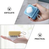 4 Suplementos de masaje para champán, para aliviar el estrés, de silicona, para Ducha, exfoliante de cuero Cabello, gel de sílice - details 2