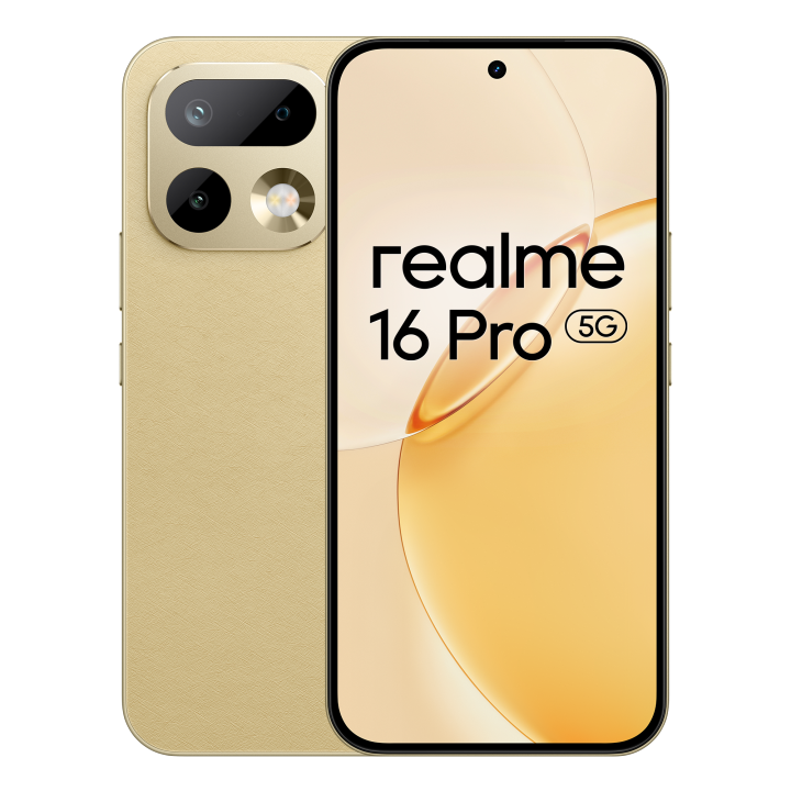 realme 16 Pro 5G | Teléfono, Smartphone, Versión europea, Batería de 6500mAh con carga de 45W, Cámara Principal de 200MP OIS, Pantalla AMOLED 144Hz, Chipset Dimensity 7300-Max, eSIM, IP66/68/69