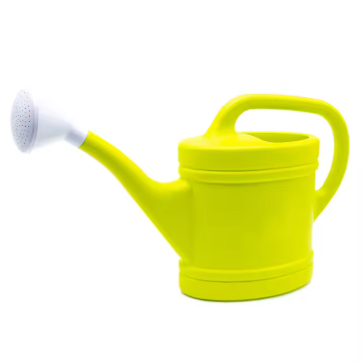 CABLEPELADO Regadera de Plástico para Interior y Exterior, 9 Litros, Con Asa de Transporte, Cabezal Efecto Lluvia, Multicolor - 1