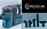 STARLYF - Aspiradora sin Cables Cordless Black Deluxe, Sin Bolsa, Aspiradora vertical multifunción, 2 Velocidades, Incluye Accesorios para Alfombras, Madera, Azulejos, 30.000 RPM - details 2