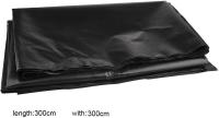 Revestimiento de estanque de goma suave precortado negro para estanques de carpa, fuentes y jardines de agua 9,8*9,8 pies negro 3x3 m. - details 2