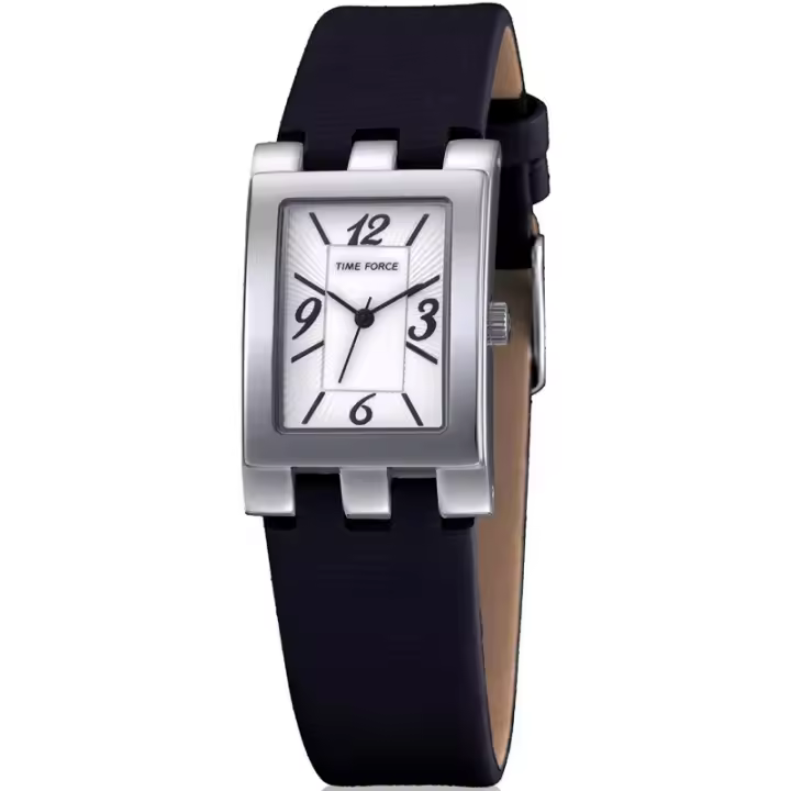 Time Force Tf4067l02  Reloj Para Para Mujer Color Negro - 1