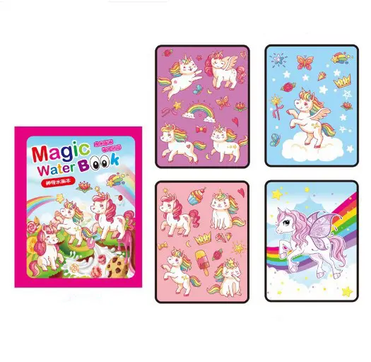 Nuevos Libros De Dibujo Con Agua Para Niños Juguetes De Pintura Para Niños Y Niñas Regalo De Cumpleaños O Navidad Incluye Juguetes De Dibujo Para Niños De 3 a 12 Años - 1