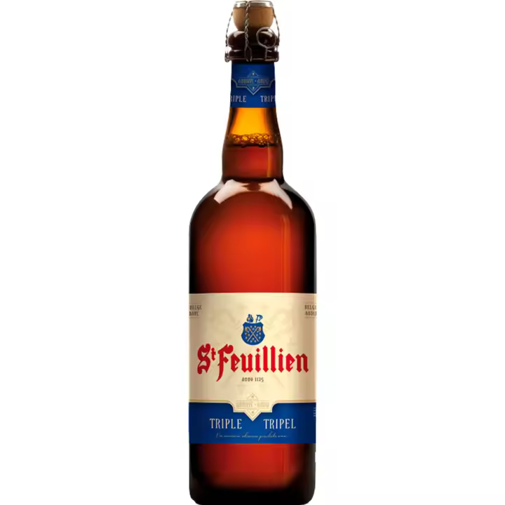 2 uds x Saint Feuillien Triple 75Cl cerveza Belga rubia estilo tripel - 1